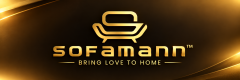 Luxury Gold SOFAMANN Logo Banner